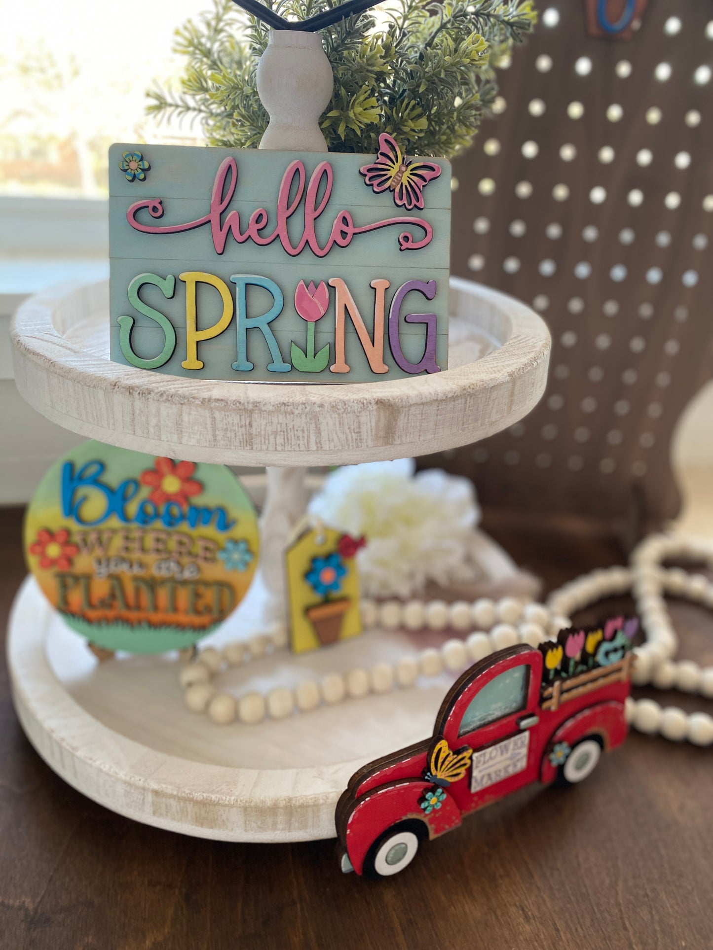 Paint Your Own Spring Decor FULL KIT | DIY Craft for Spring