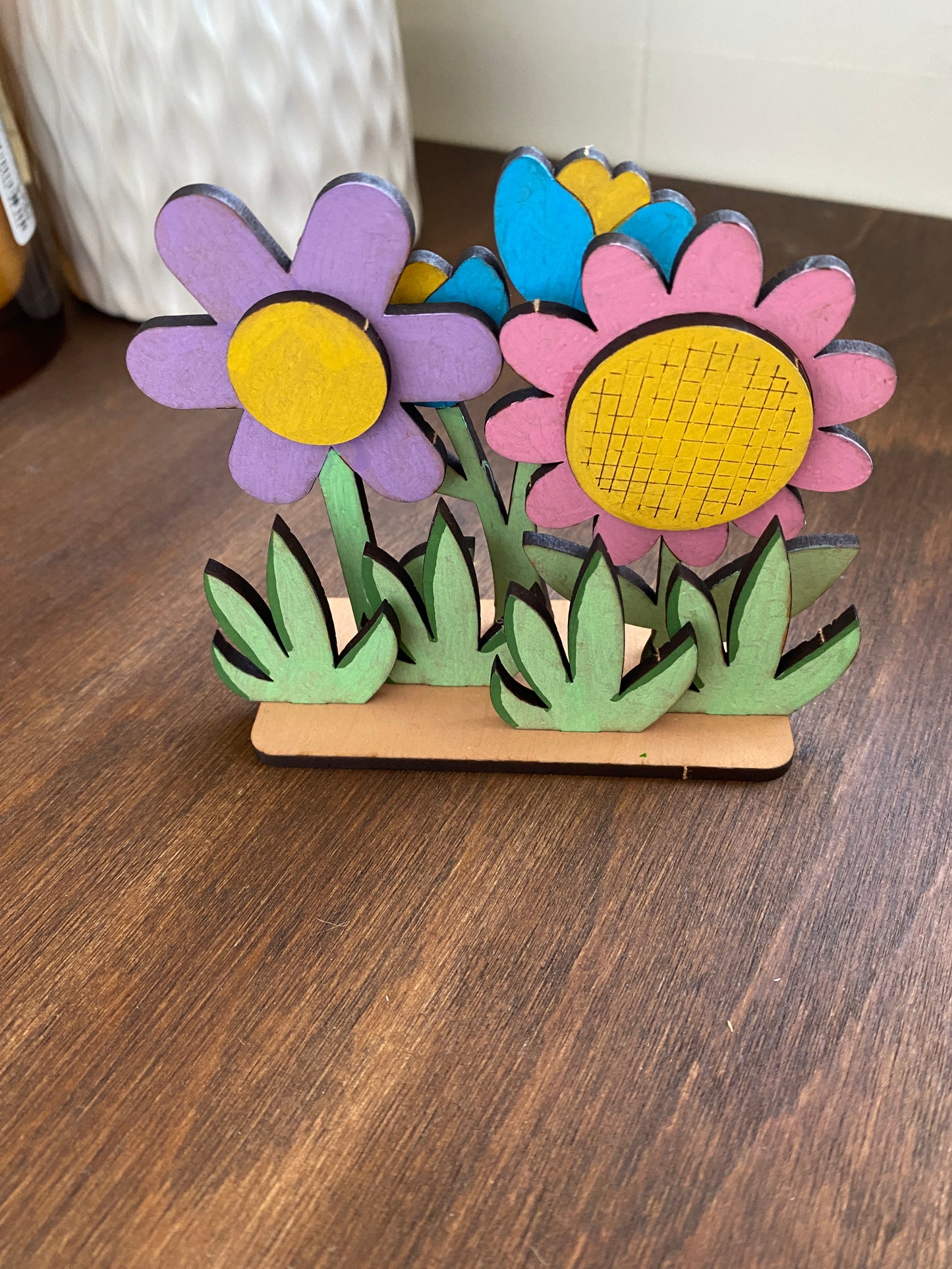 Flower Garden Pop Out Kids Activity for Spring | Paint Your Own Craft Kit
