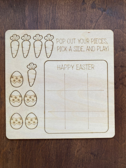 Tic Tac Toe Pop Out Kids Activity for Spring | Paint Your Own Craft Kit