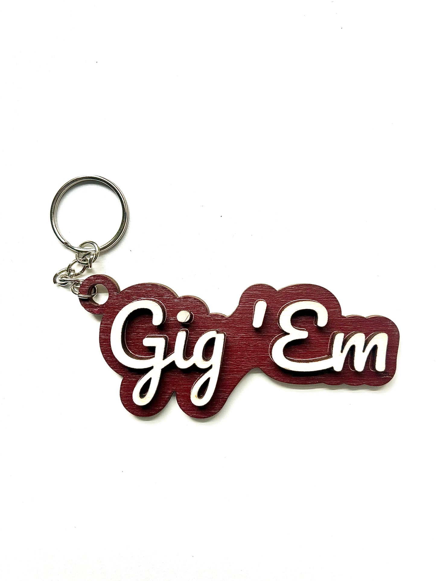 Aggie 3D Keychain & Bag Tags