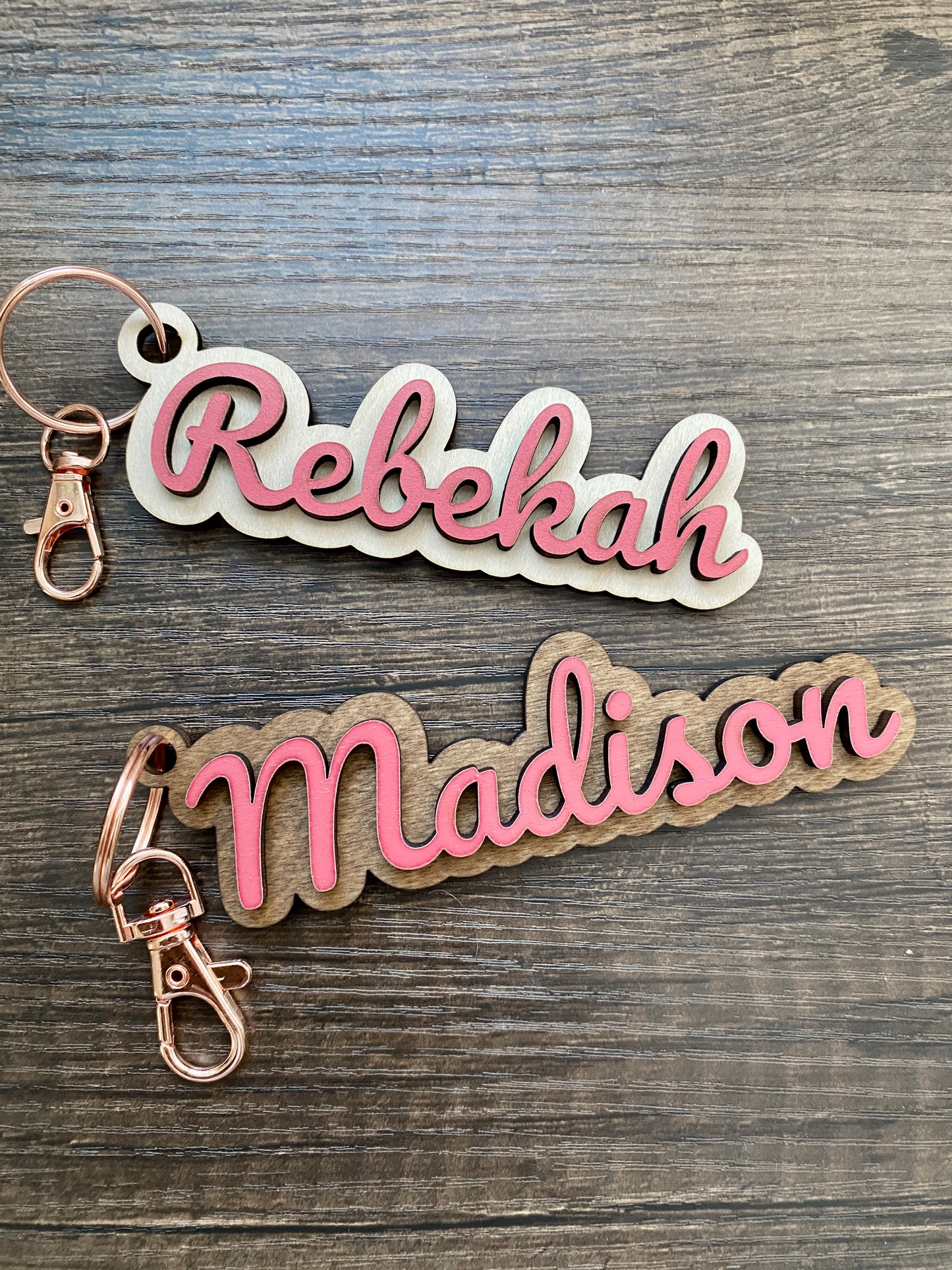 Kids Name Backpack Tag or Personalized Keychain