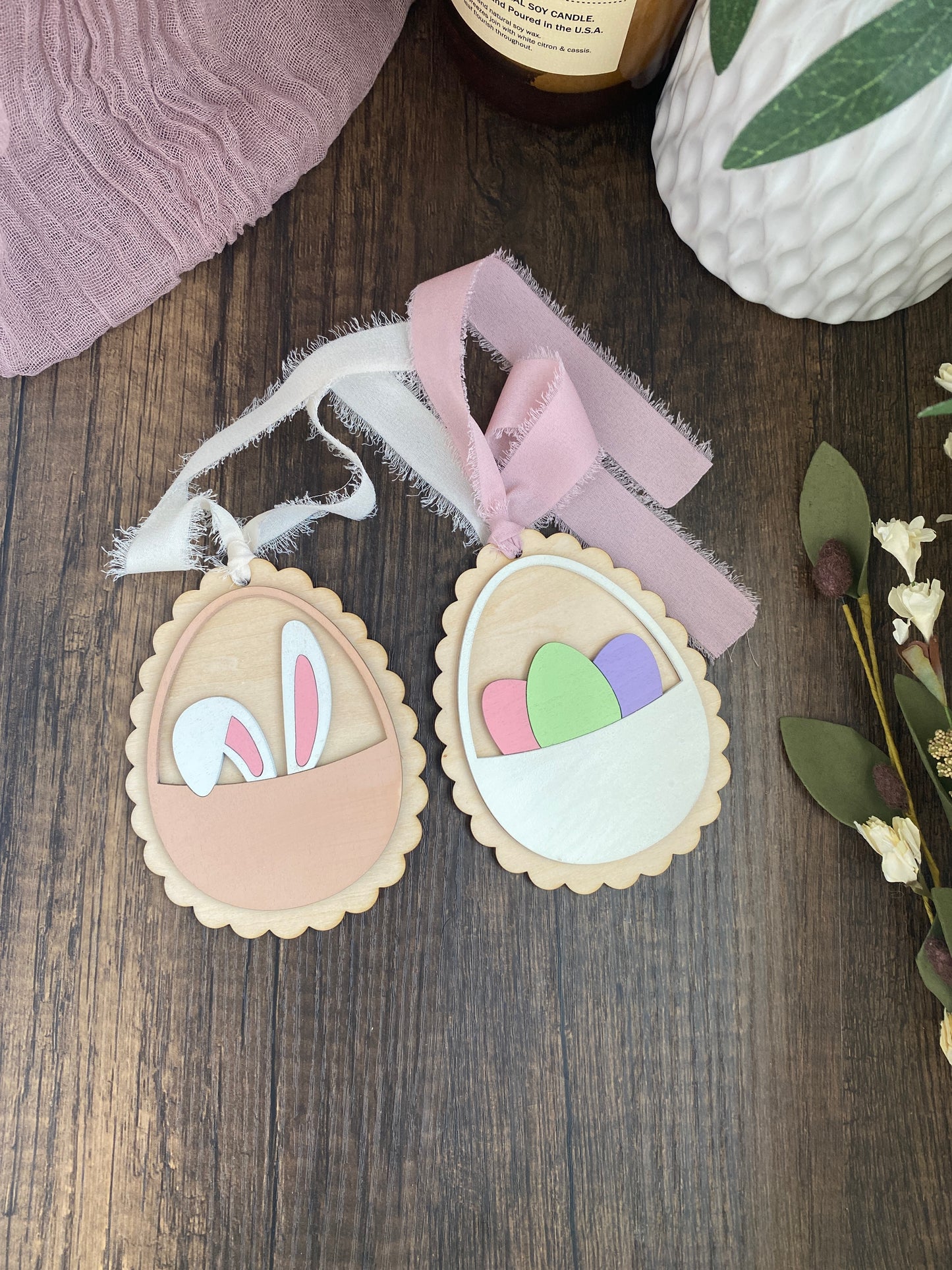 Easter Basket Tag | Personalized Easter Gift Tag | Kids Name Easter Tag